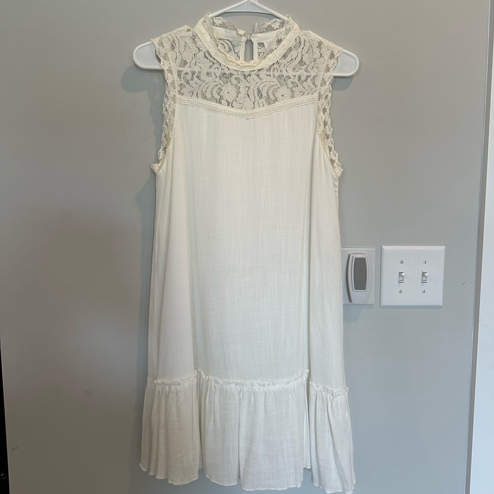 White summer dress